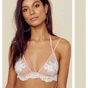 For Love & Lemons Noemi Strappy Bralette